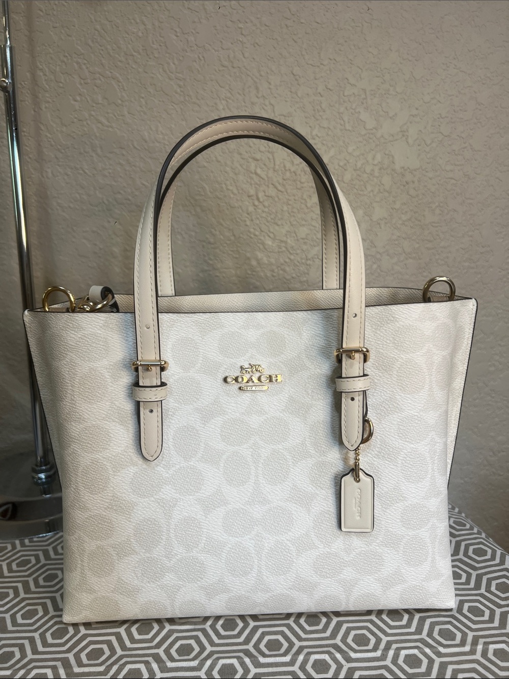 Coach SIG MOLLIE 25 CV965    IMXU5                  IM/WHITE/CHALK